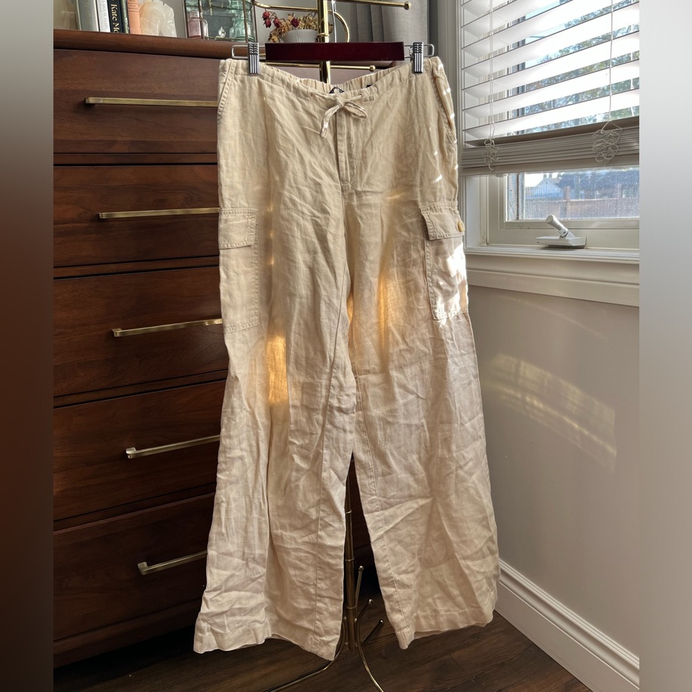 Women’s Tommy Hilfiger Wide Leg Linen Pants
